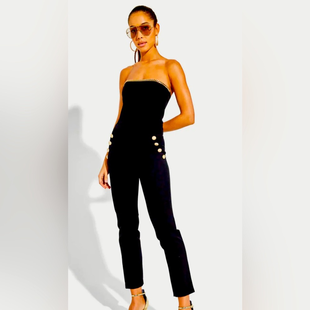 Brand New Generation Love Alexis Crepe Jumpsuit Size M